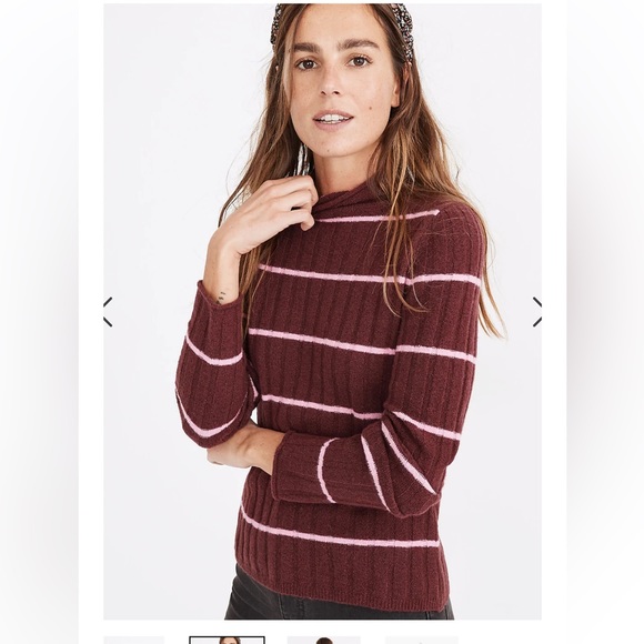 Madewell Wool Blend Turtleneck Sweater - Picture 7 of 7